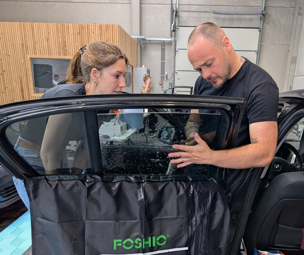 Programme pratique de formation vitres teintées sur véhicule